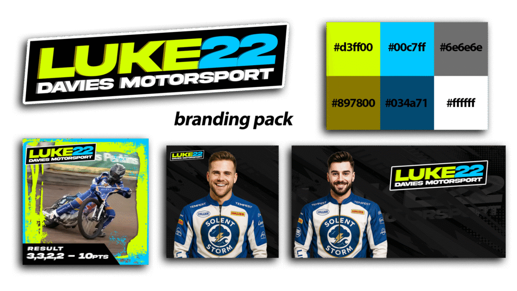 Speedway Rider Branding – Berj Digital